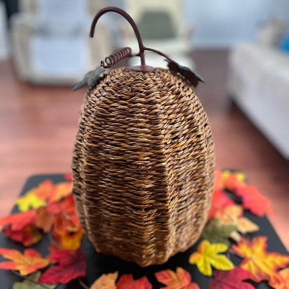 Woven Decorative Pumpkin - Picture 5 of 5